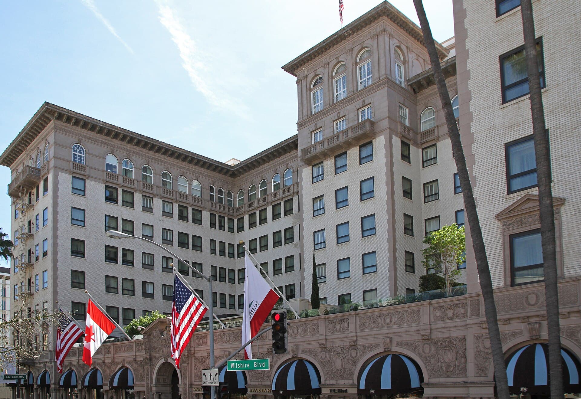Regent Beverly Wilshire Hotel — 9500 Wilshire Blvd., Beverly Hills